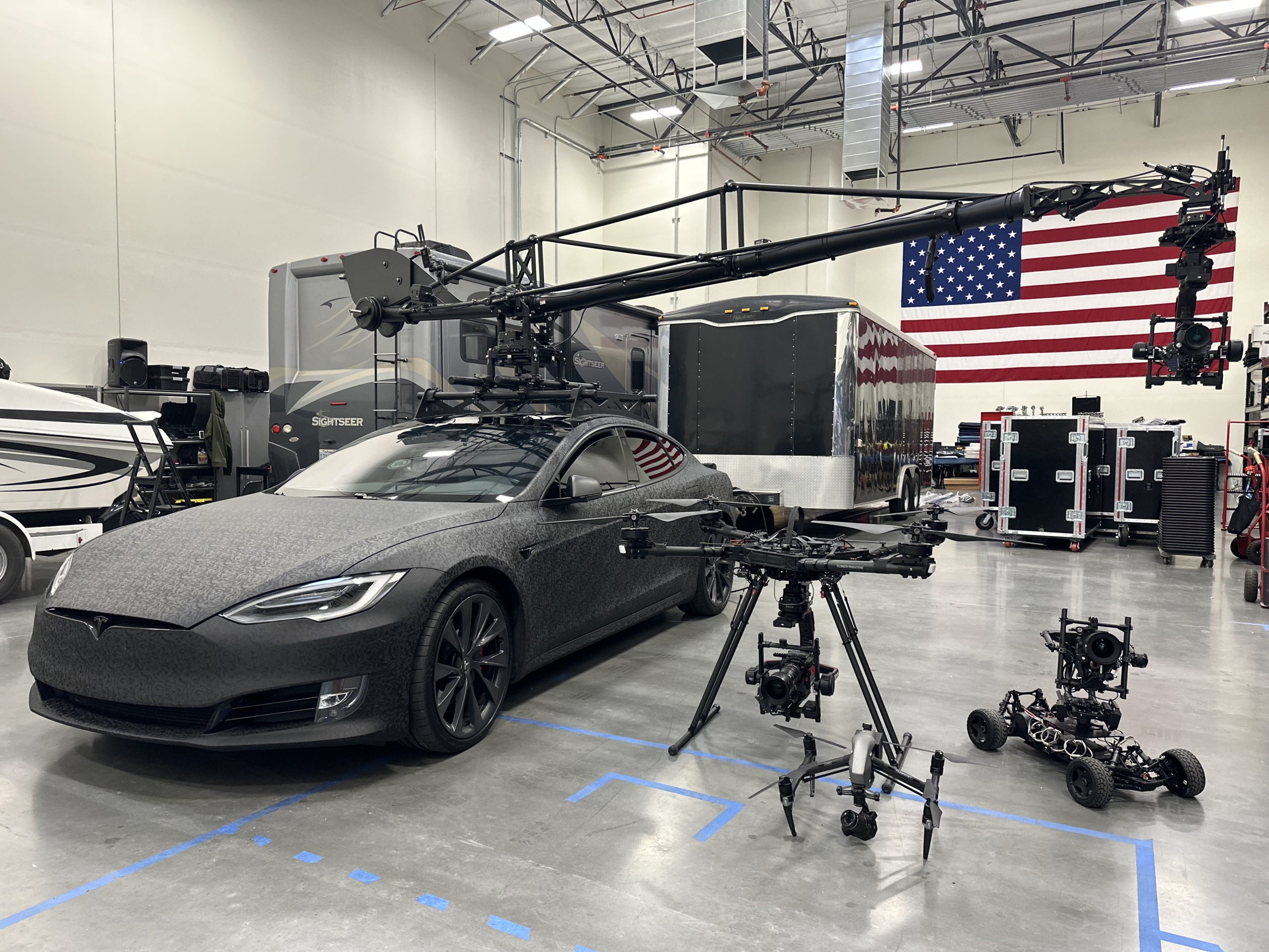 Specialty Cameras, Arm Cars, Drones, Video Village Sprinter