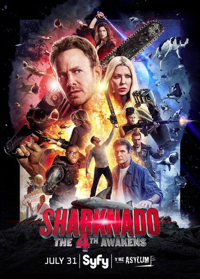 Sharknado: The 4th Awakens Movie Premiere
