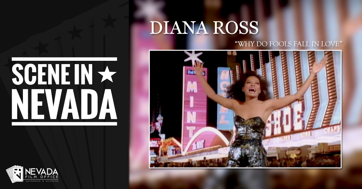Scene In Nevada: "Why Do Fools Fall In Love" Music Video by Diana Ross
